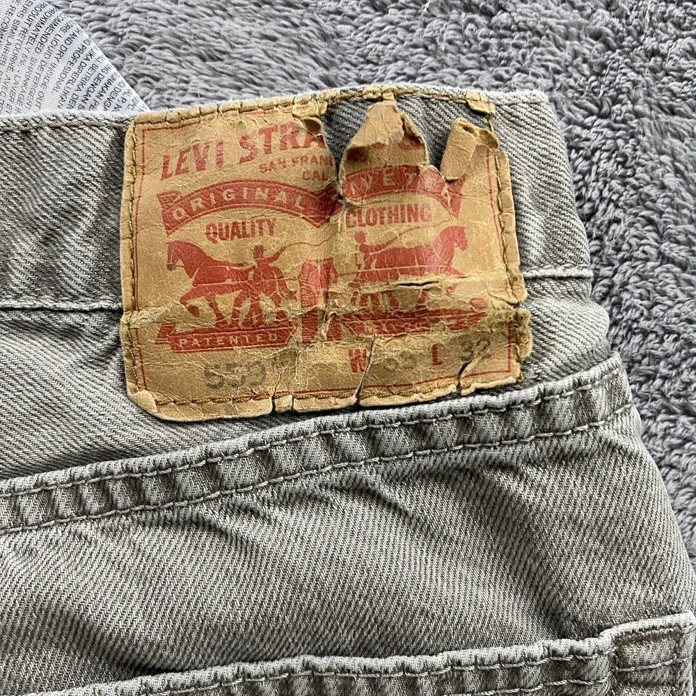 Levis‎ 559 Relaxed Straight Fit Jeans Mens 36x28 Beige Mid Rise 100% Cotton